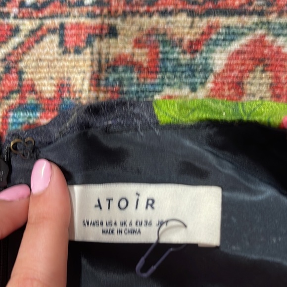 NWOT Atoir Star Dress in Scarlet Rose size small - Picture 6 of 9